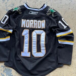 Reebok Dallas Stars Brenden‎ Morrow 10 NHL Jersey Mens 48 Black Captain C Patch